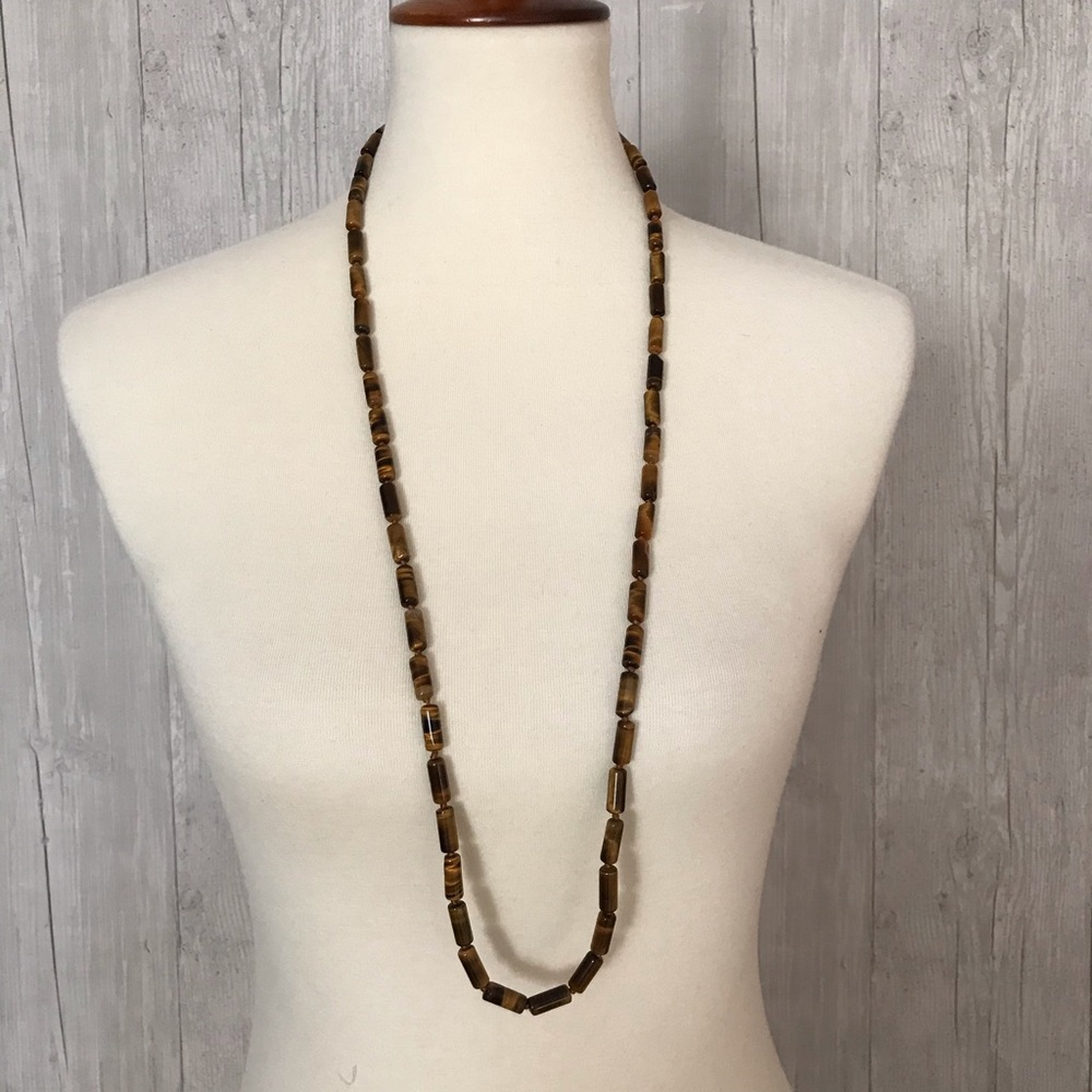 Genuine Tigers Eye Necklace